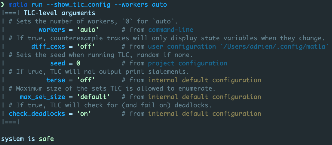 Matla TLC config 3